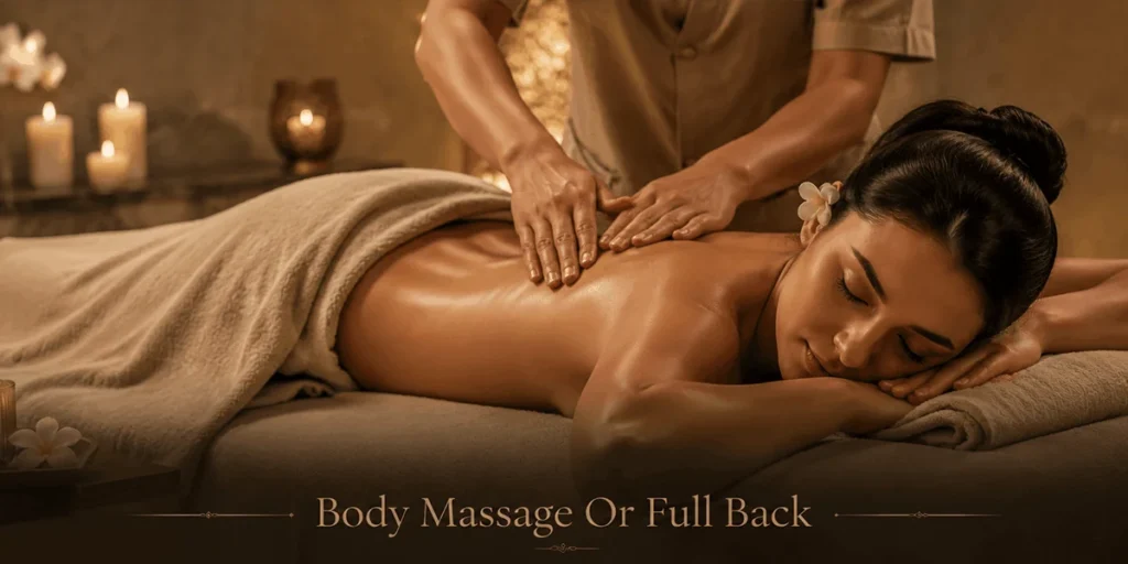 Body Massage Or Full Back
