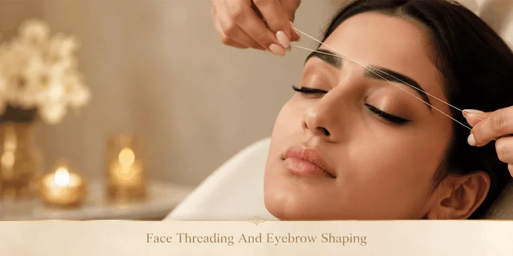 Face Threading And Eyebrow Shaping