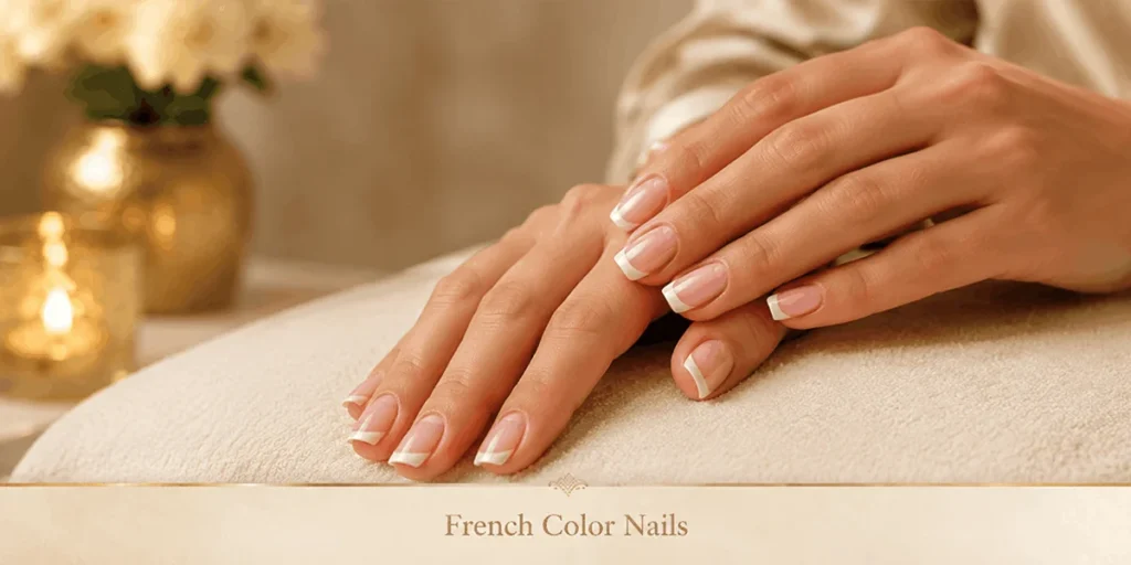 French Color Nails