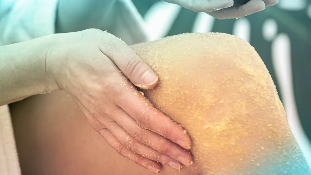 body scrub vs body peeling sharm